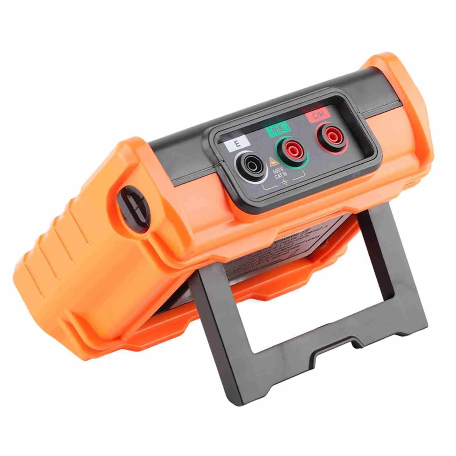 PEAKMETER MS2302 Probador de Ohmios de Varilla de Conexión a Tierra Digital, Medidor Analógico Probador de Resistencia a Tierra, 0 ~ 4K Ohm 100 Grupos Registro de Datos con
