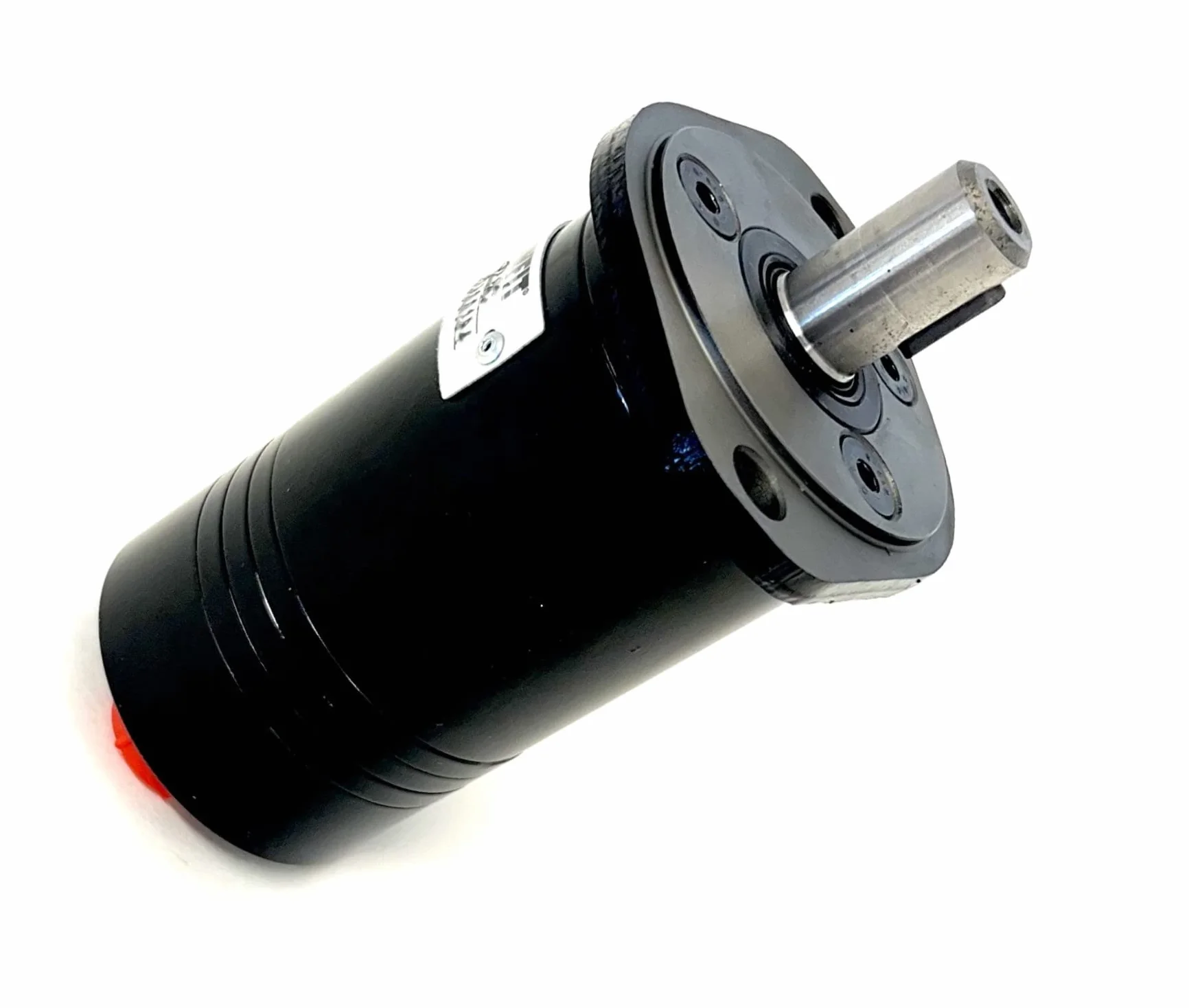 Motor hidráulico cc/rev 16 mm eje con llave paralela, montaje ovalado, puertos traseros (12,9 CC/REV)