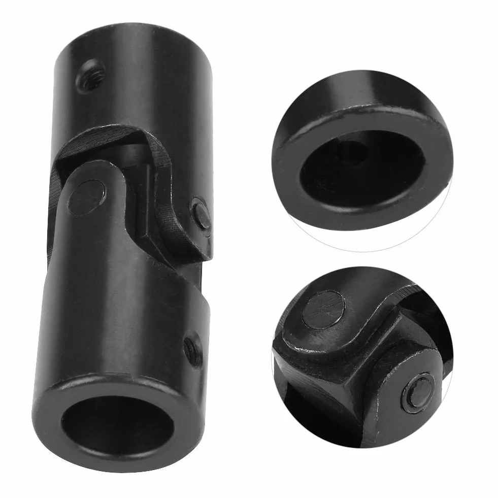 Junta universal del conector, 18x32x85mm Conector del eje del motor Conector DIY Dirección Junta universal y tornillos para la conexión de modelos de modelos, modelos de barcos, robots