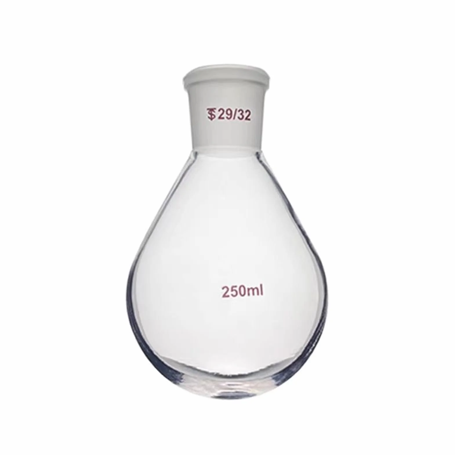 Matraz piriforme, matraz con evaporador rotatorio, matraz Kjeldahl de vidrio de laboratorio, 24/29,(2000ml)