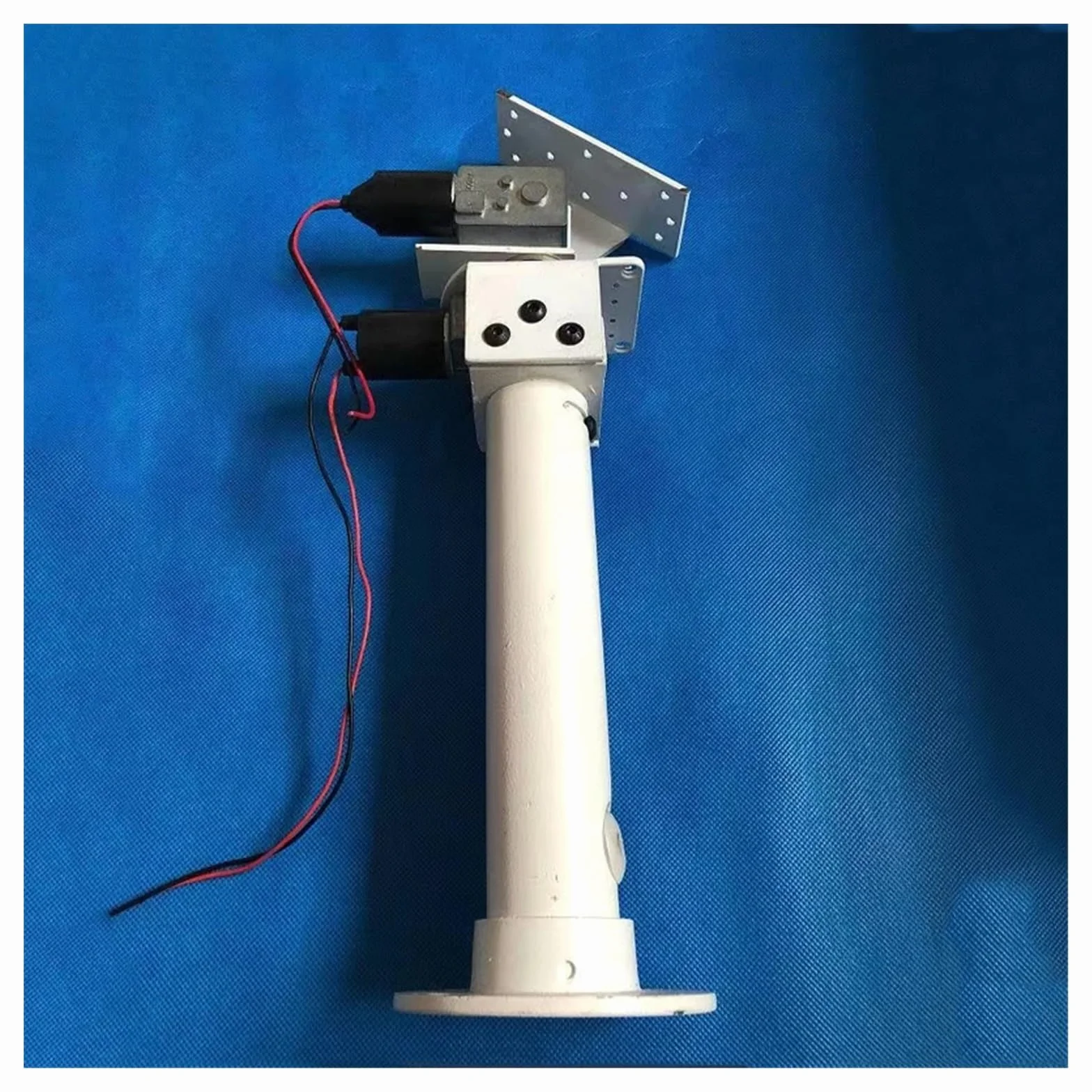 Robot de monitoreo de seguimiento Solar, cardán de doble eje CC, bricolaje, alta resistencia, alto par, totalmente metálico, eje X, eje Y Fácil de usar para principiantes y profesionales