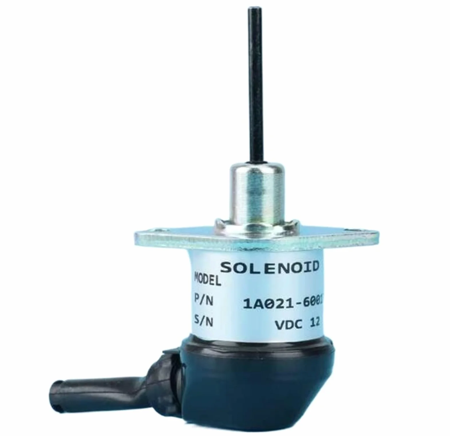 Solenoide de corte de combustible de 12 V for motor diésel KX 155 161 D1503 D1703 D1803 V2203 V2403 1A021-60015 1A021-60016 1A021-60017