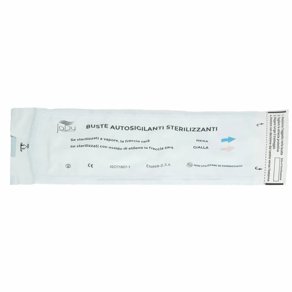 Bolsas de Esterilización Autosellantes 90x260mm Pack 200 Papel Profesional