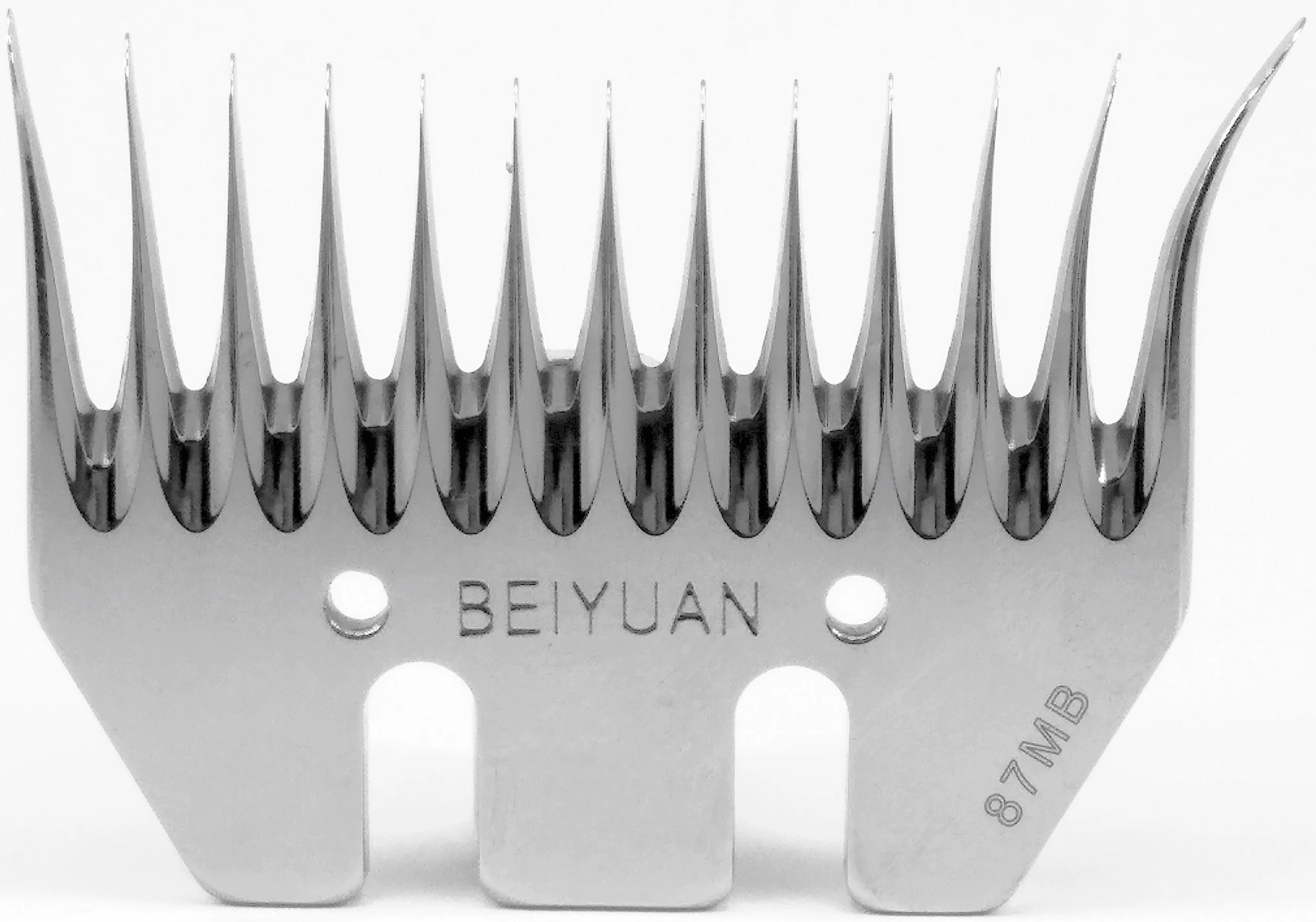 Peines 87-MB, 5 Peines de la Marca Beiyuan de 87 mm. de ancho, bisel 5.para esquilar ovejas. Importados directamente de fabrica .A