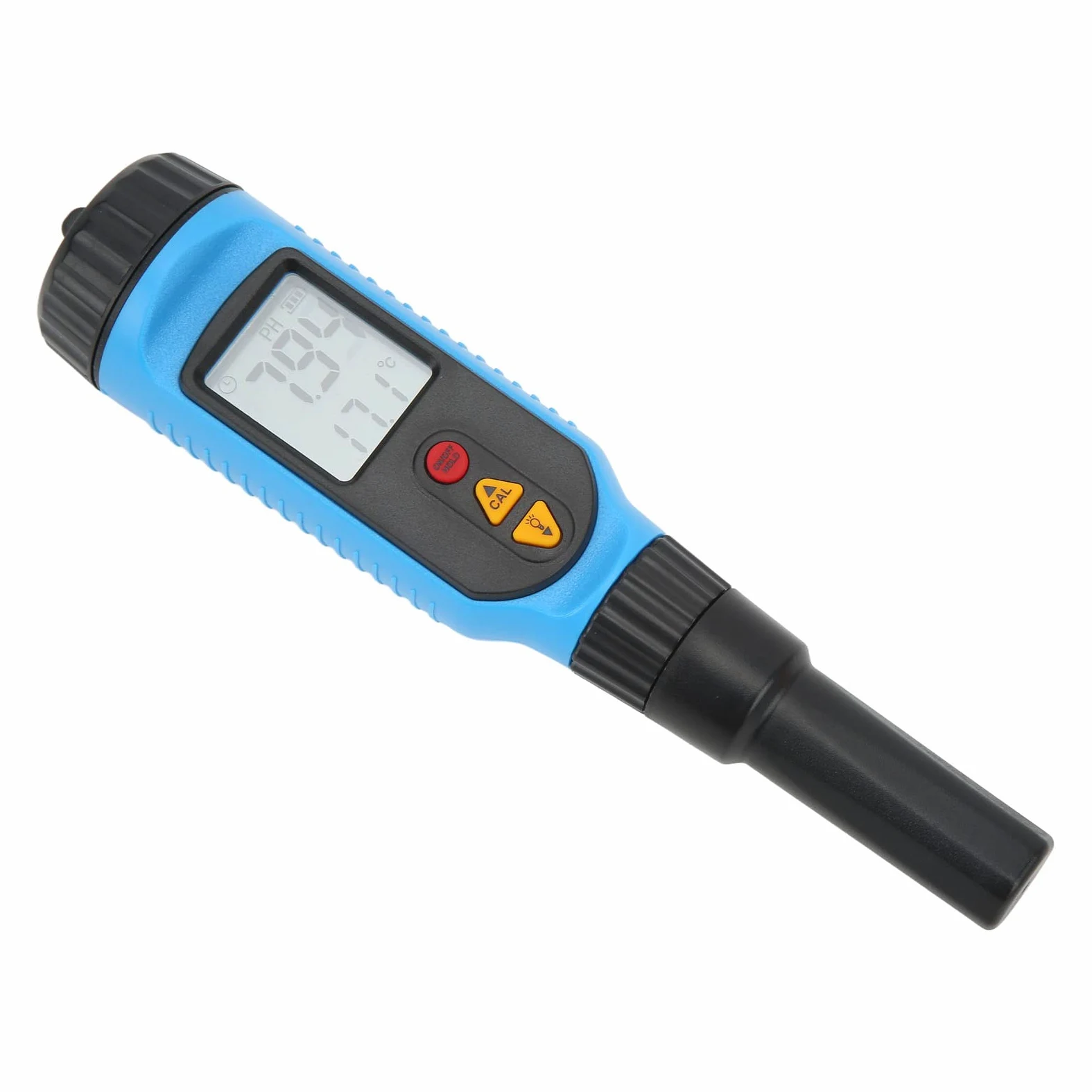 Marhynchus Tester de PH Pen, Medidor de PH Digital para Agua de Alta Precisión Tipo de Pluma Probador de para Hidroponía Piscina y Acuario de Bebidas para el Hogar, Tester LCD