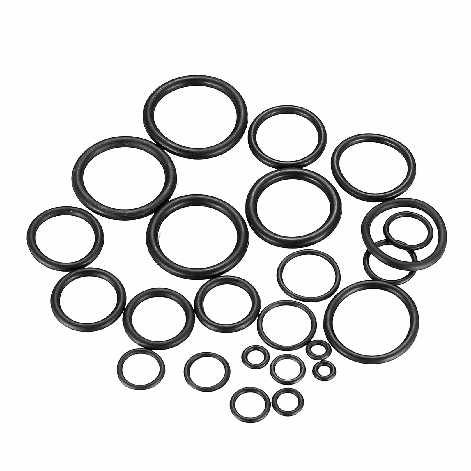 740 Piezas Juntas Tóricas de Goma, Juntas Planas, O Rings para Sellado de Fontanería y Reparación