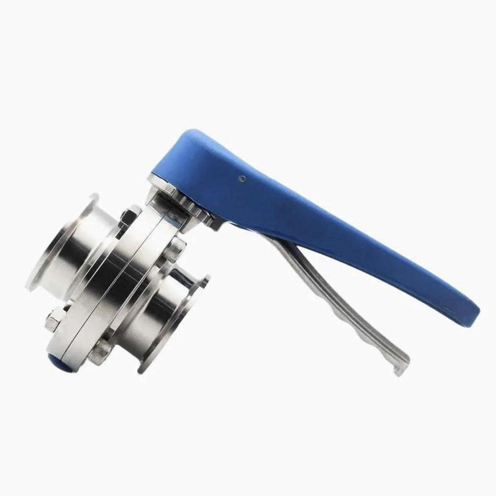 1" /1-1/2" /2" Stainless Steel 1"/1.5"/2 Tri Clamp Valve Squeeze Trigger for Dairy Product(1") Brass Hose