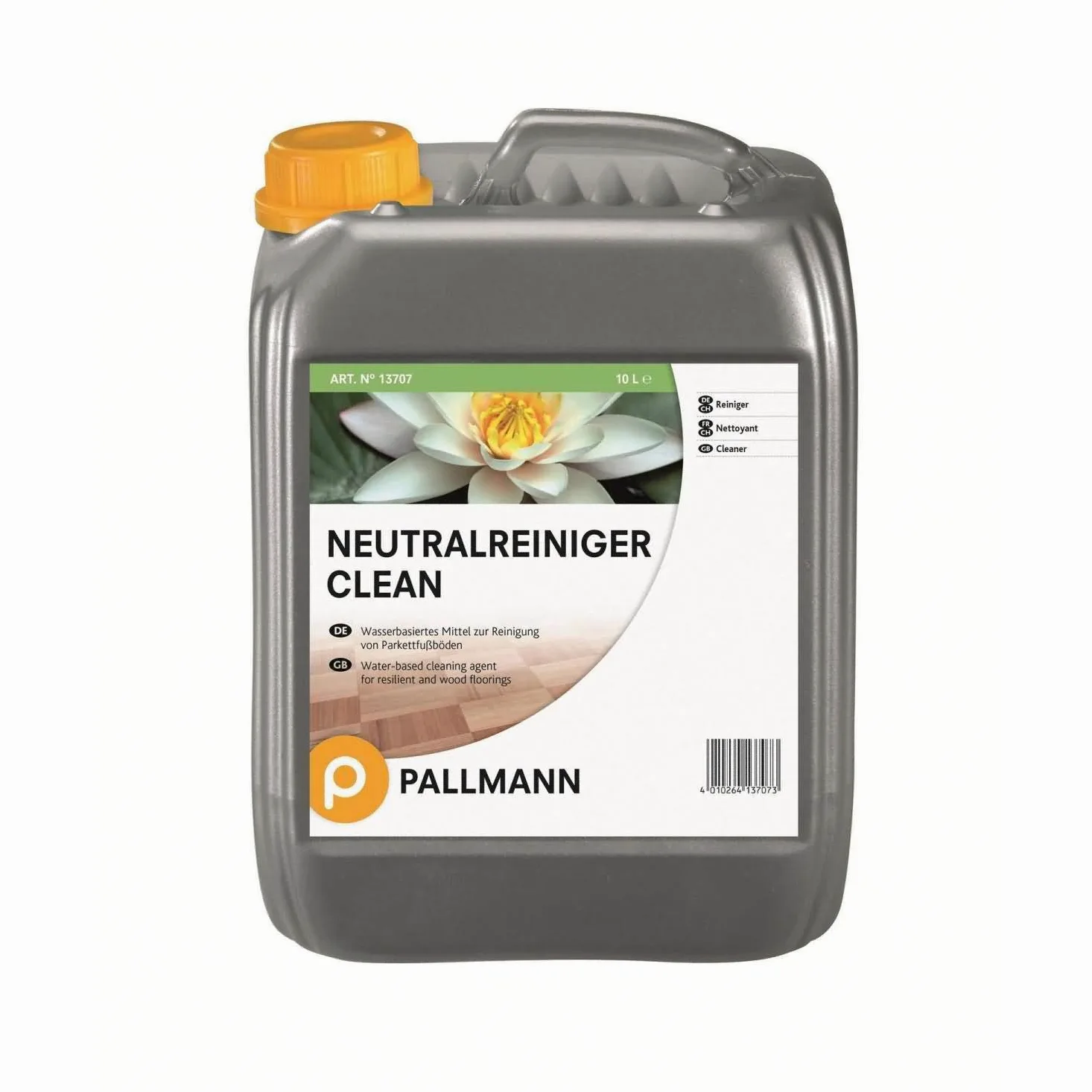 Pallmann Clean Limpiador neutro, garrafa de 10 litros