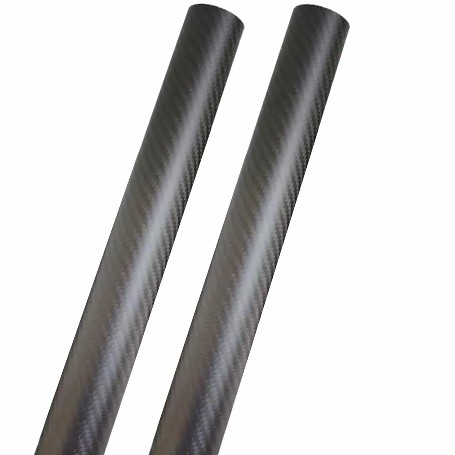 Tubo de fibra de carbono, tubo rígido ligero para modelos aeroespaciales y drones, 1000 mm de largo, varios diámetros disponibles, construcción duradera para un mejor rendimiento