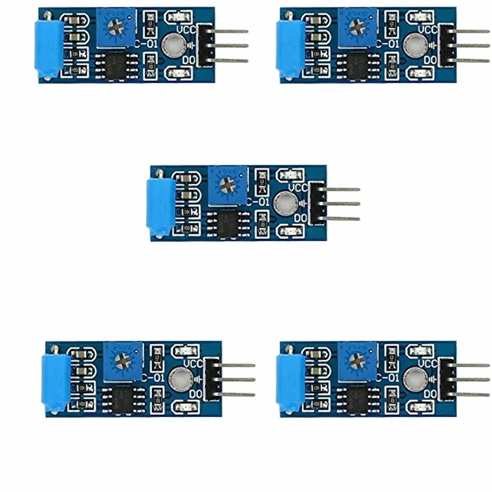 HiLetgo 5pcs SW-420 Vibration Sensor Vibration Switch Alarm Sensor Module for Arduino