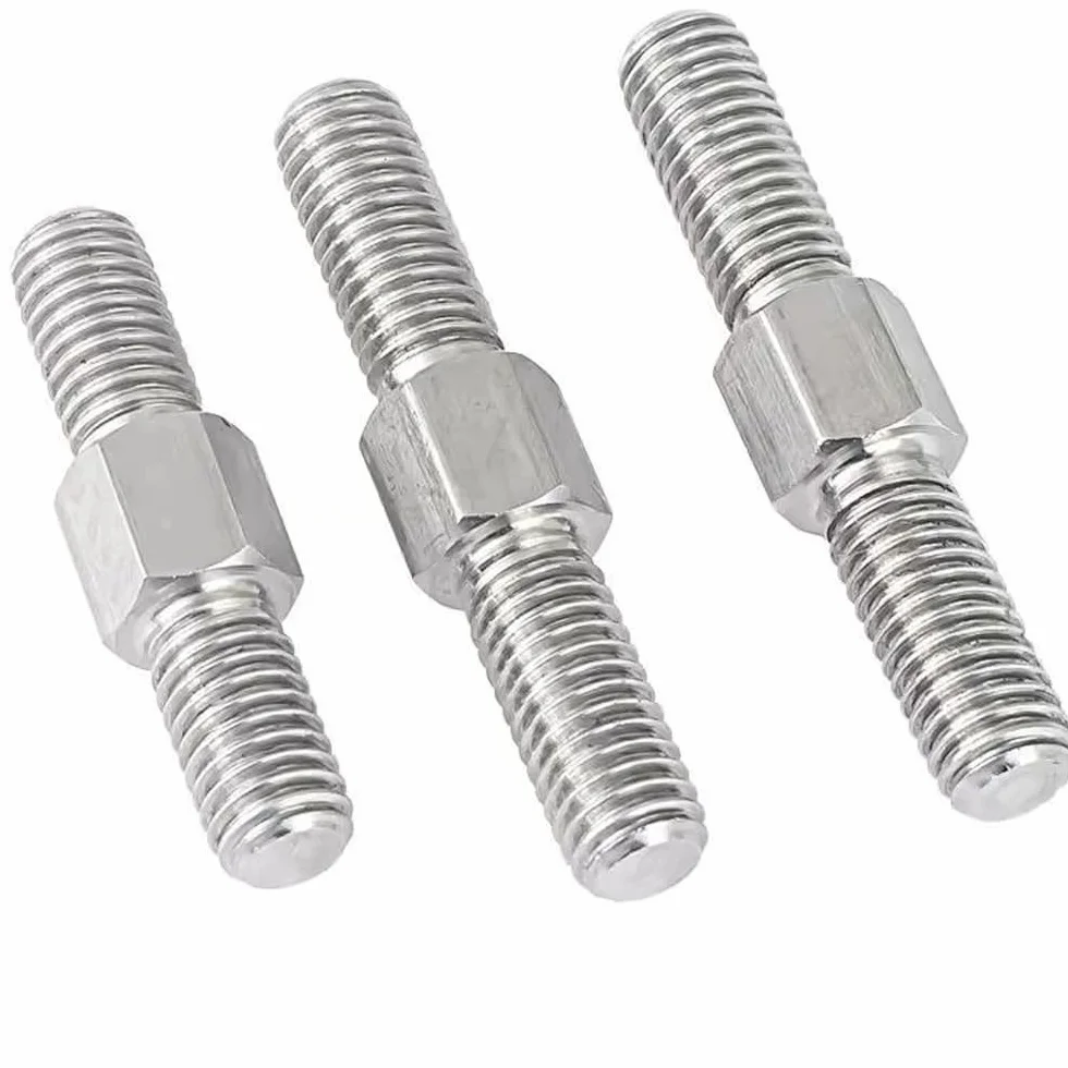Pernos M6 x 40 mm varillas de acero inoxidable 304 cabeza hexagonal doble extremo