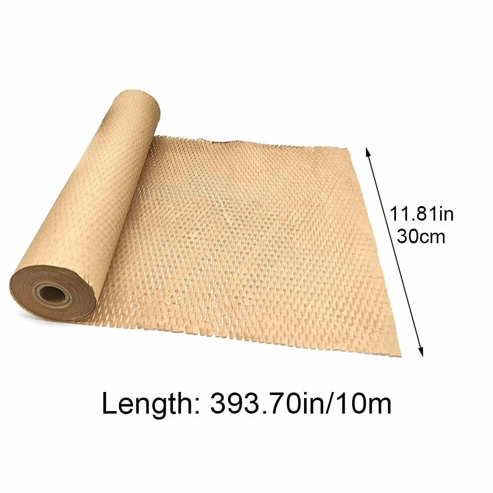 Rollo de Envoltura Acolchada de Nido de Abeja 10m para Envío
