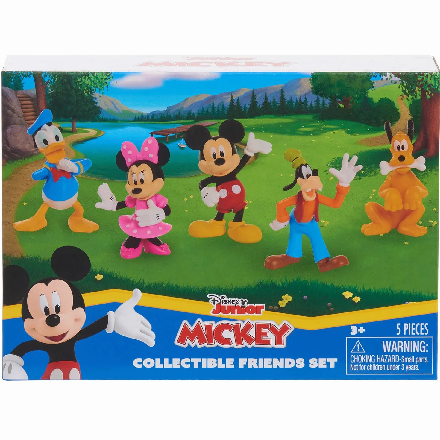 Disney Junior Mickey Mouse Figuras Coleccionables Paquete 5 7.6 cm Juguetes 3+
