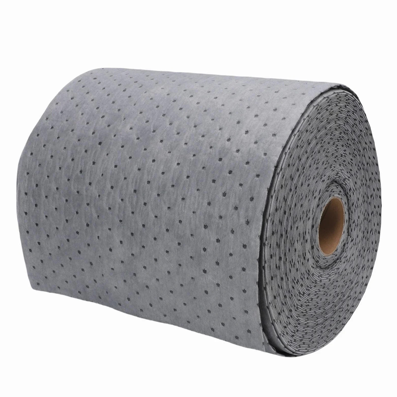 Rollo Universal de Alfombrilla Absorbente de Aceite, Pesado, para Limpieza Rápida de Líquidos en Talleres y Sótanos, 1 Rollo