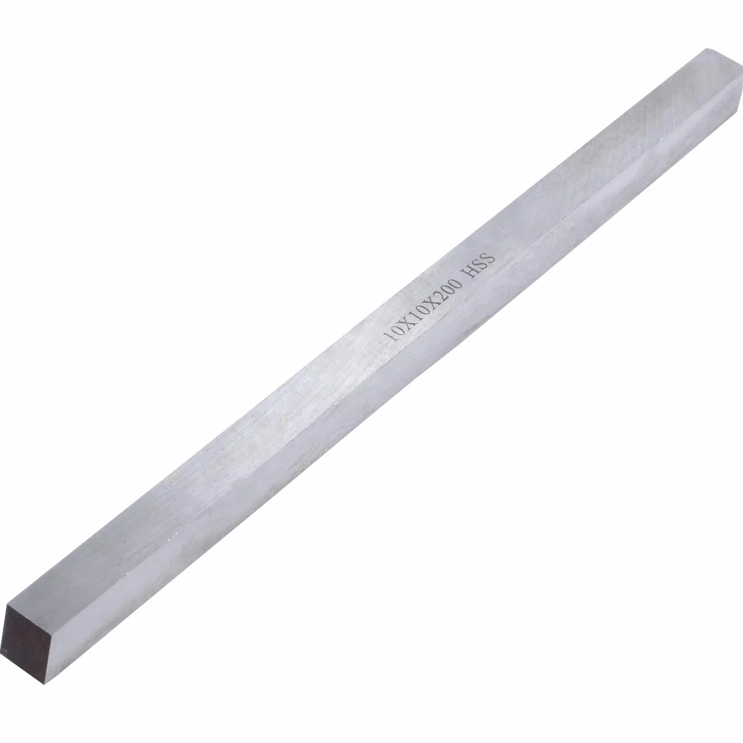 10mm x 10mm x 200mm Barrena herramienta HSS de torno de fresado despedido torneado Gris