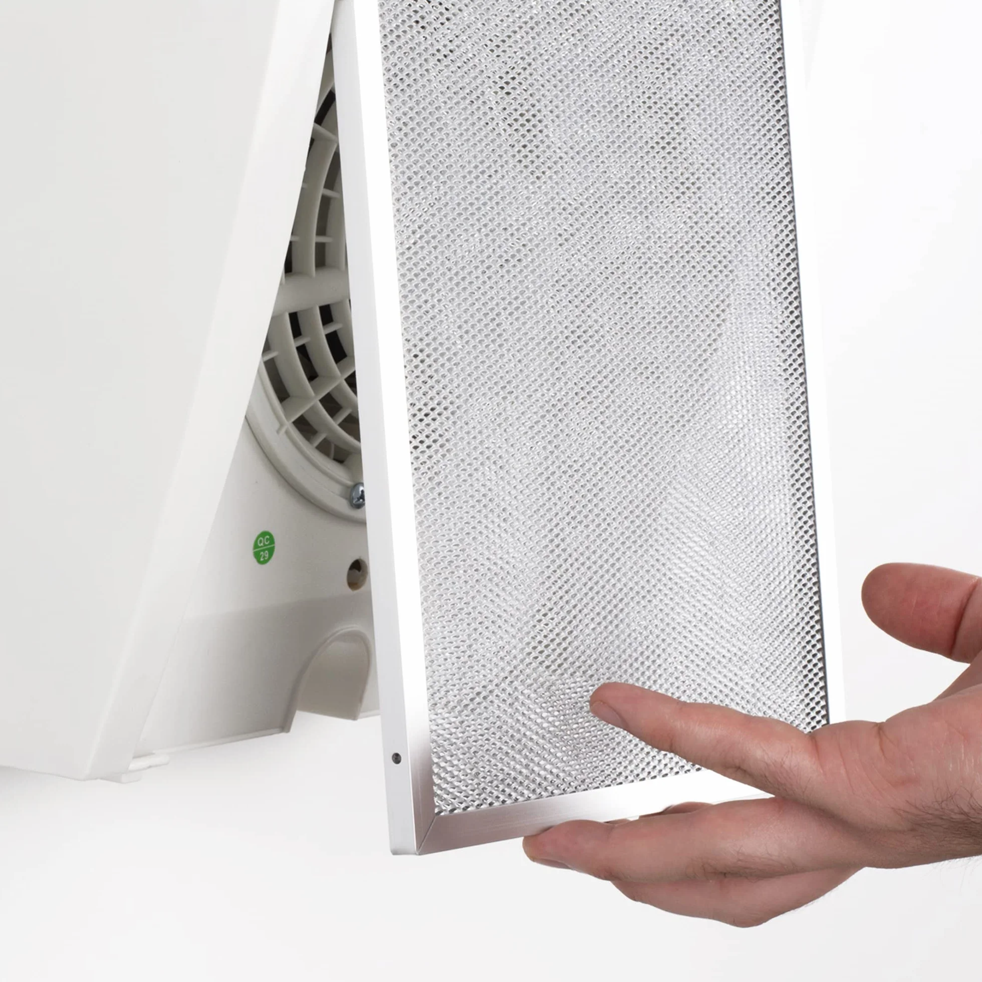 Cata Professional 500 Extractor de Humos Silencioso 125W 57dB Plástico Aluminio Blanco