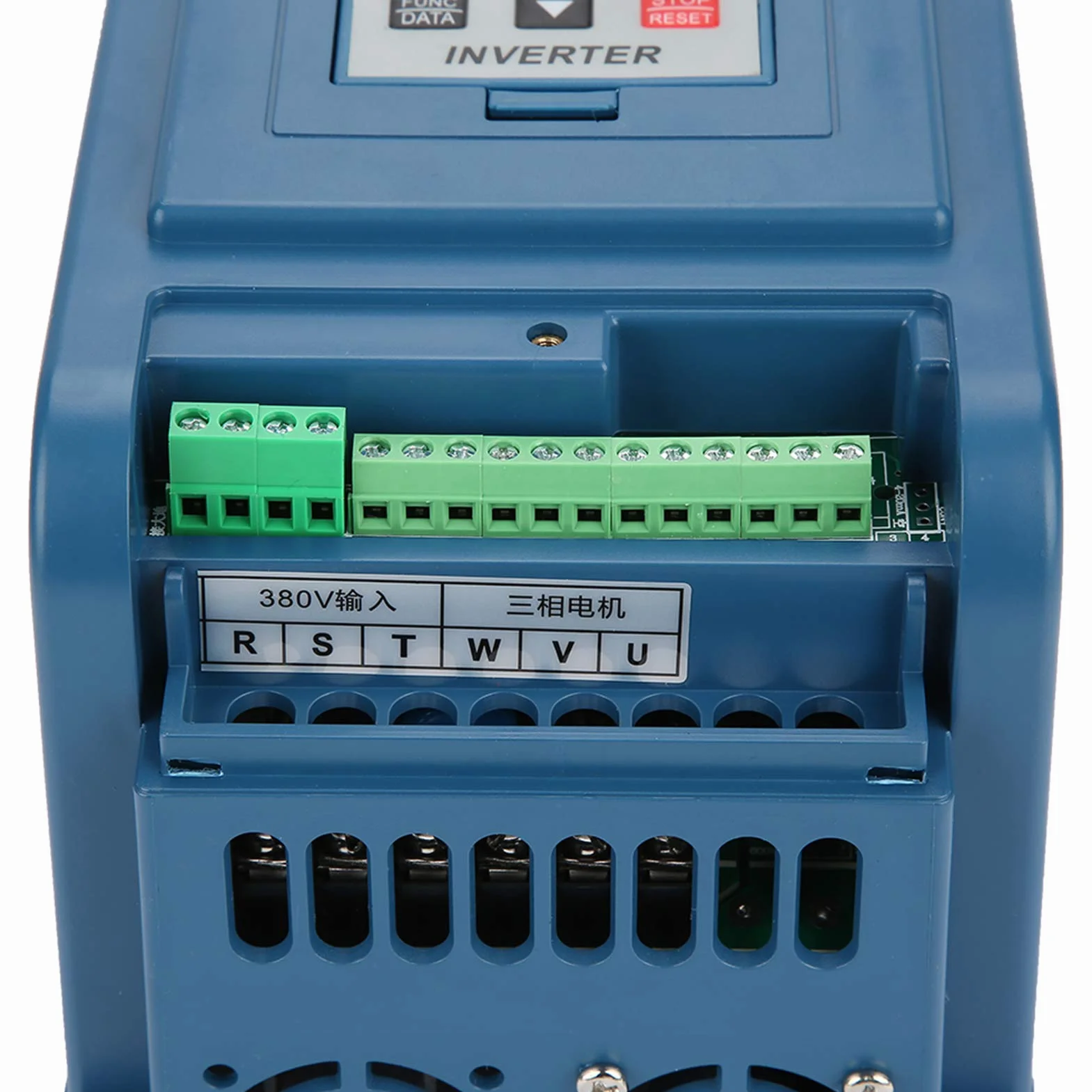 Wakects Variador de Frecuencia 380V AC 3 Fase 4a 1.5KW Controlador de Velocidad VFD para Motor Trifásico