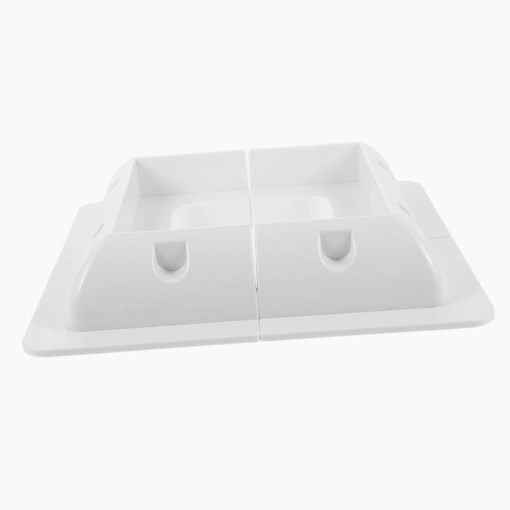 4piezas Soporte De Montaje Para Panel Solar De Soporte Para Autocaravanas Trailers y Tejados Estructura Resistente y Fácil Instalación Plastico