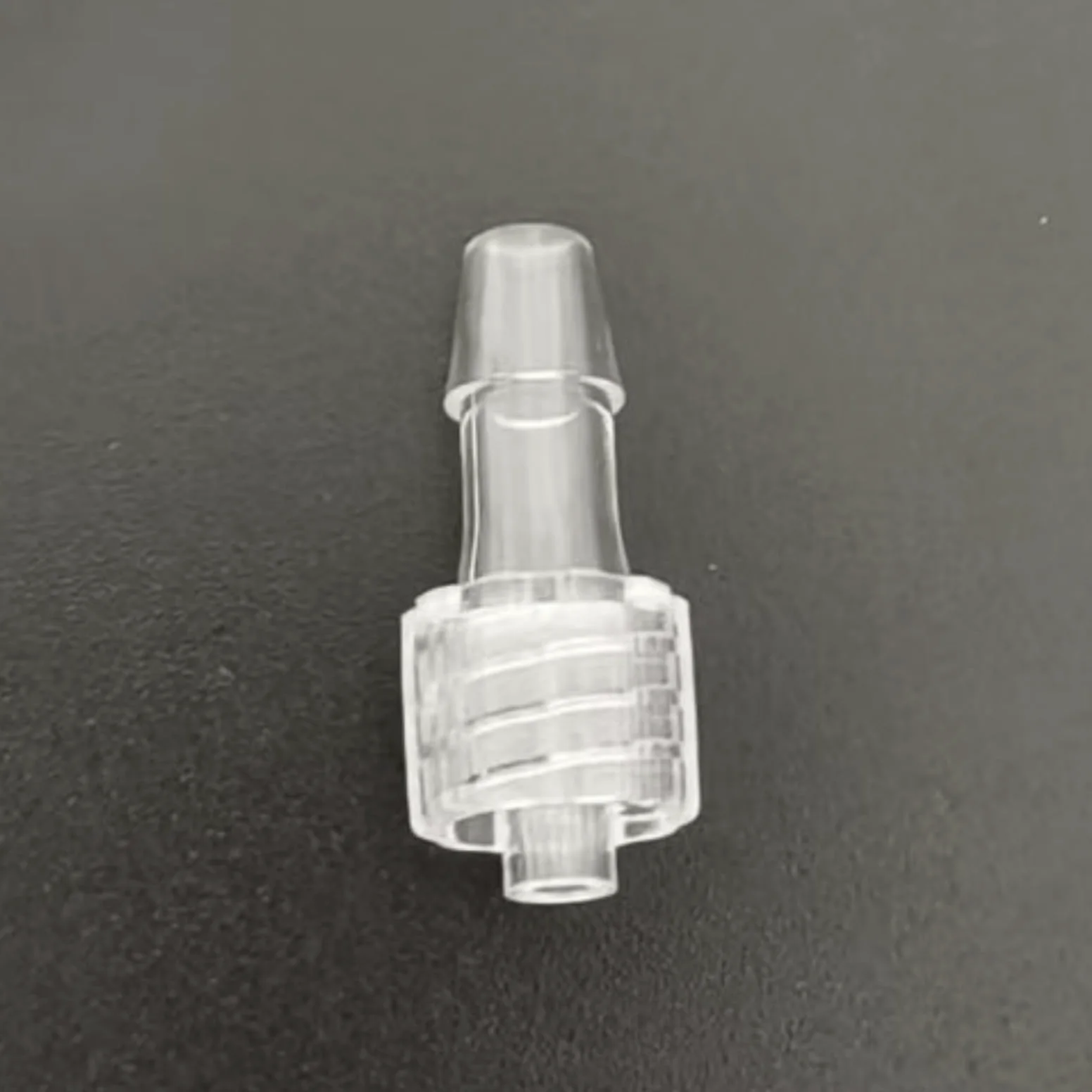 100 piezas macho Luer Lock 3/16 "adaptador de lengüeta for manguera de policarbonato for aplicaciones de laboratorio y alimentos