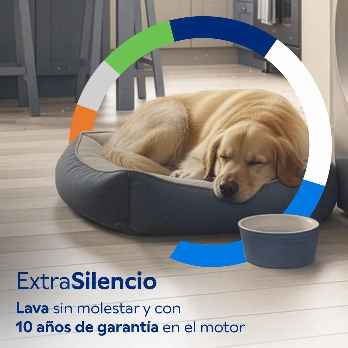 Balay Lavadora Libre Instalación 10 kg Programa Plancha Superrápido 15/30 min Silenciosa Blanco 3TS3107BD