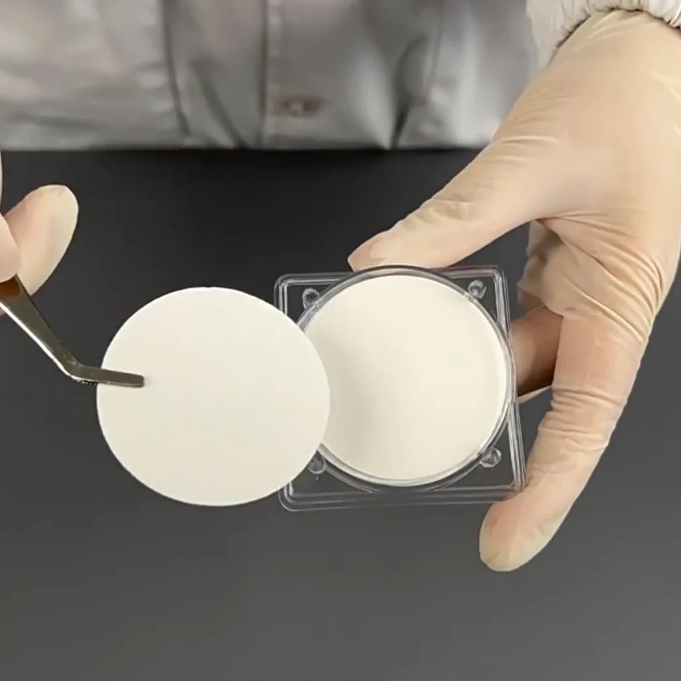 50 membranas de filtro de ácido acético for sistemas de agua CA - Láminas de filtración de laboratorio de fibra de acetato con tamaños de poro de 0,1 a 5 μm(0.005x47mm)