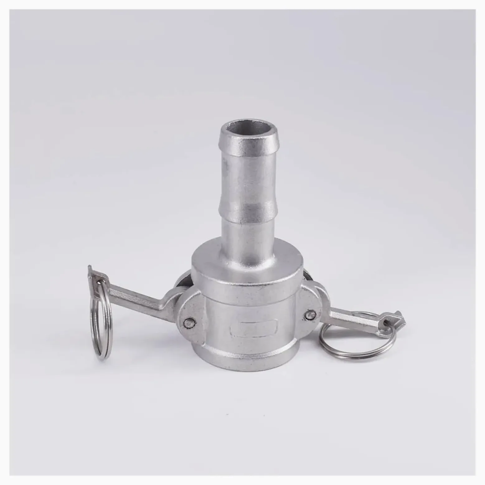 1/2 "Hoosetail Barb X Socket tipo C Camlock Acoplamiento de desconexión rápida 304/316 Stianless Cam Groove(304,C_2-1/2")