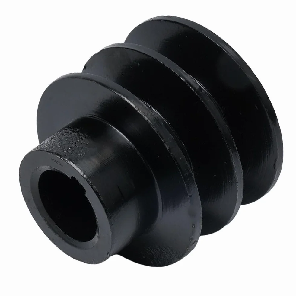 Polea de doble ranura en V 20 mm para correas A motor Honda cabeza convexa