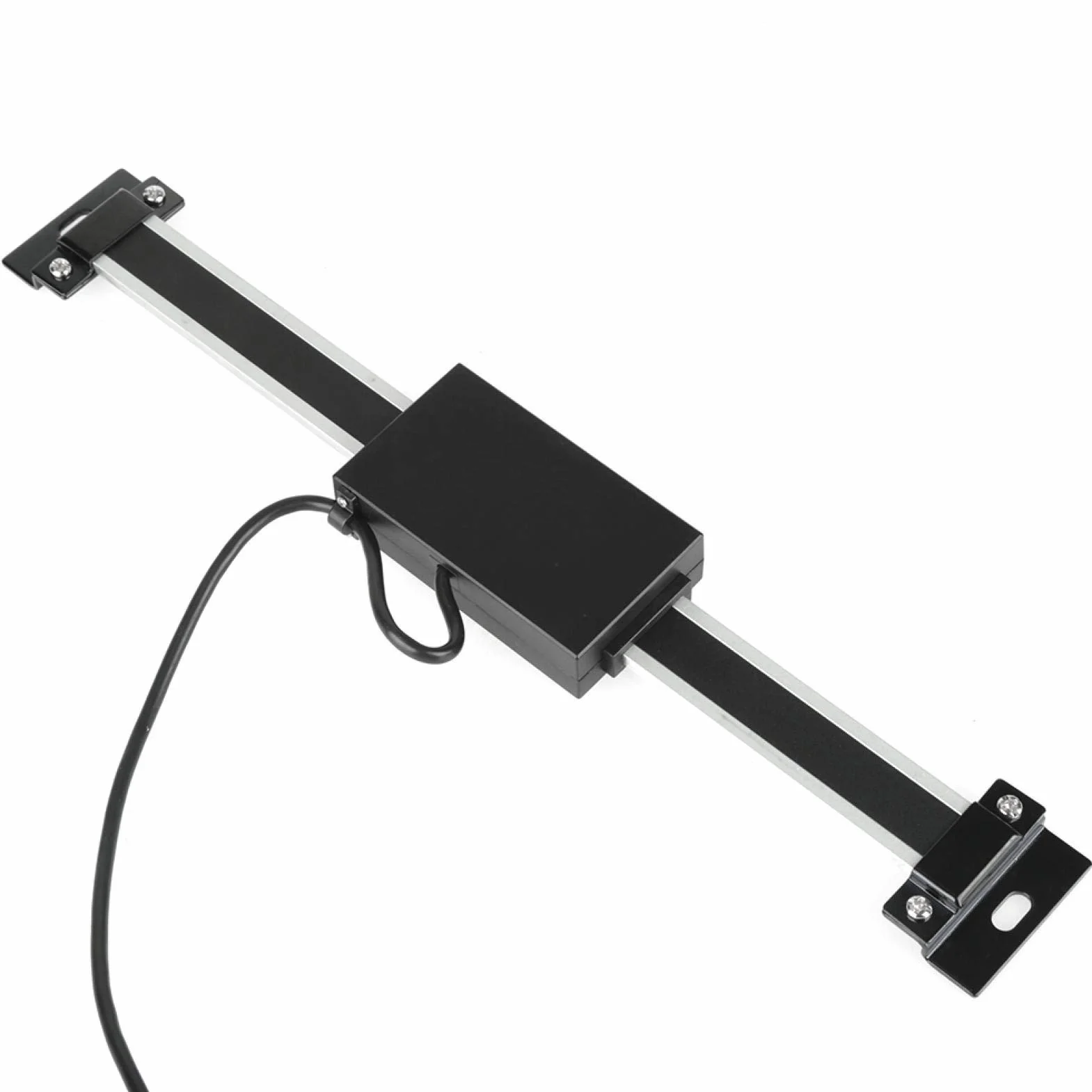 Akozon 6" Sensor de desplazamiento Digital DRO Escala de lectura LCD grande Rango de medición 0-6" Vertical para Bridgeport Mill Torno