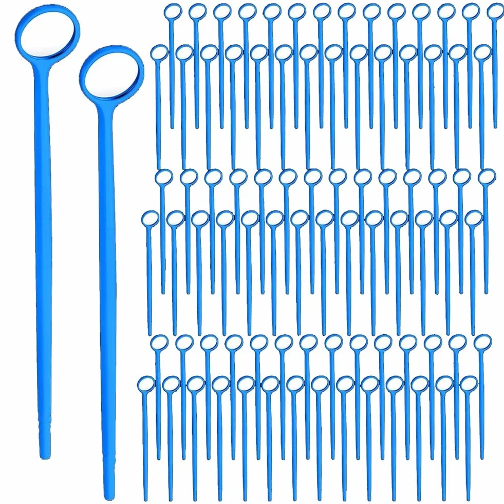 Espejo Dental Desechable 300 Piezas Antivaho Empaquetado Individualmente