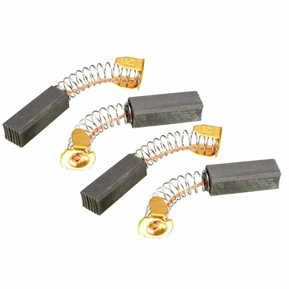 Escobillas de carbón para motores eléctricos 20x7x6 mm paquete de 4