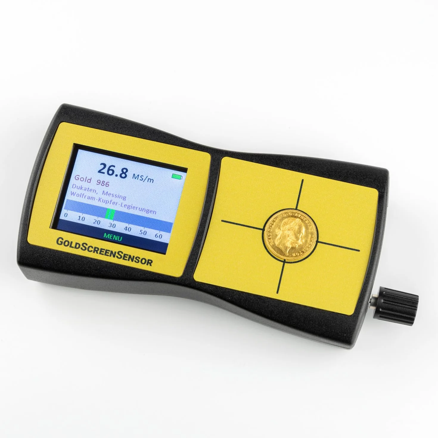 GoldScreenSensor - Comprobador para monedas & lingotes – Comprobar la autenticidad de metales preciosos