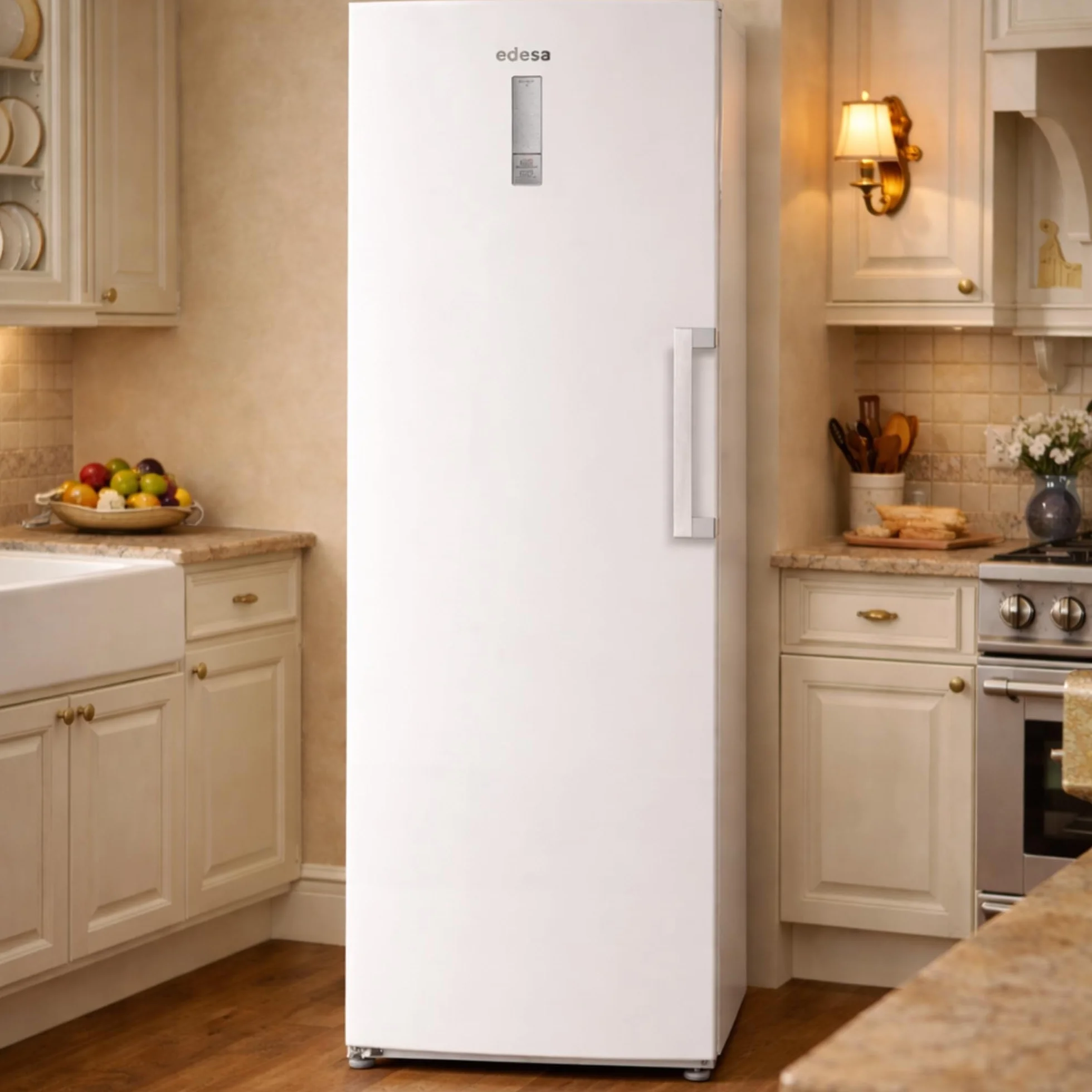 EDESA Congelador EZS-1823 NF No Frost 1.85 m 5 Cajones 59,5 cm Blanco