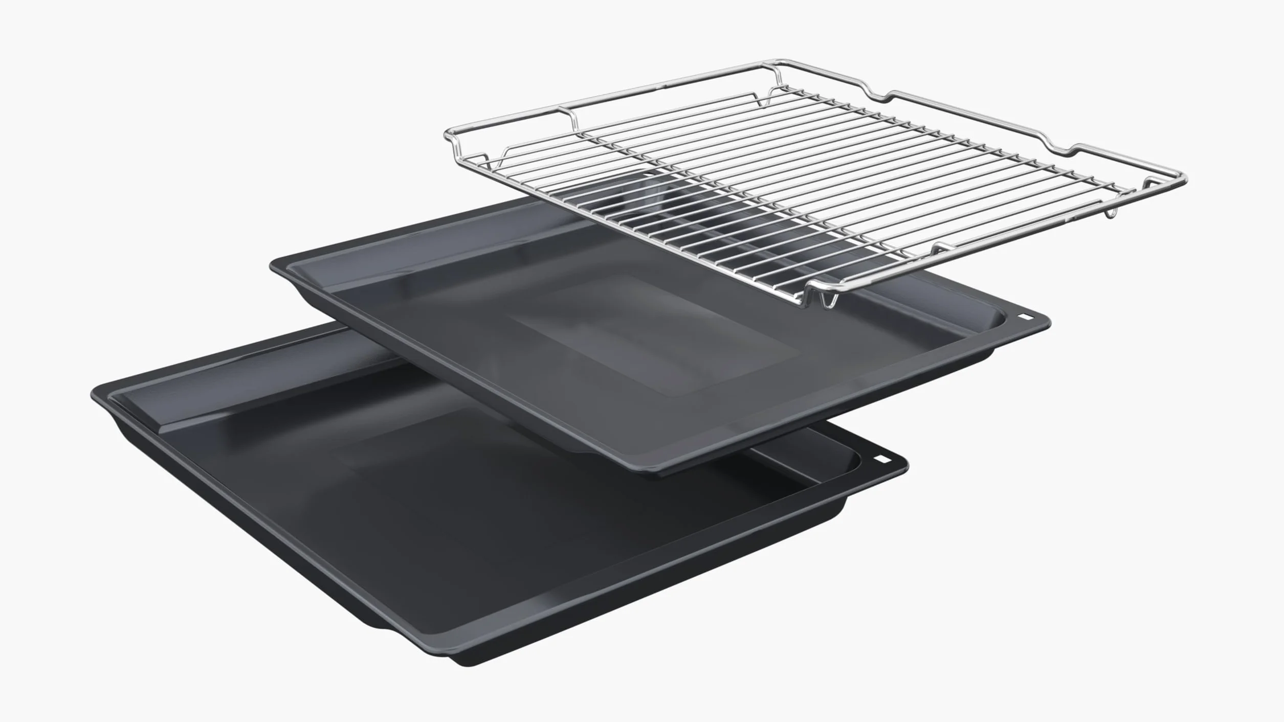 Bosch Horno Multifunción Serie 6 60 cm Asistente de limpieza con agua Negro HBG536EB3