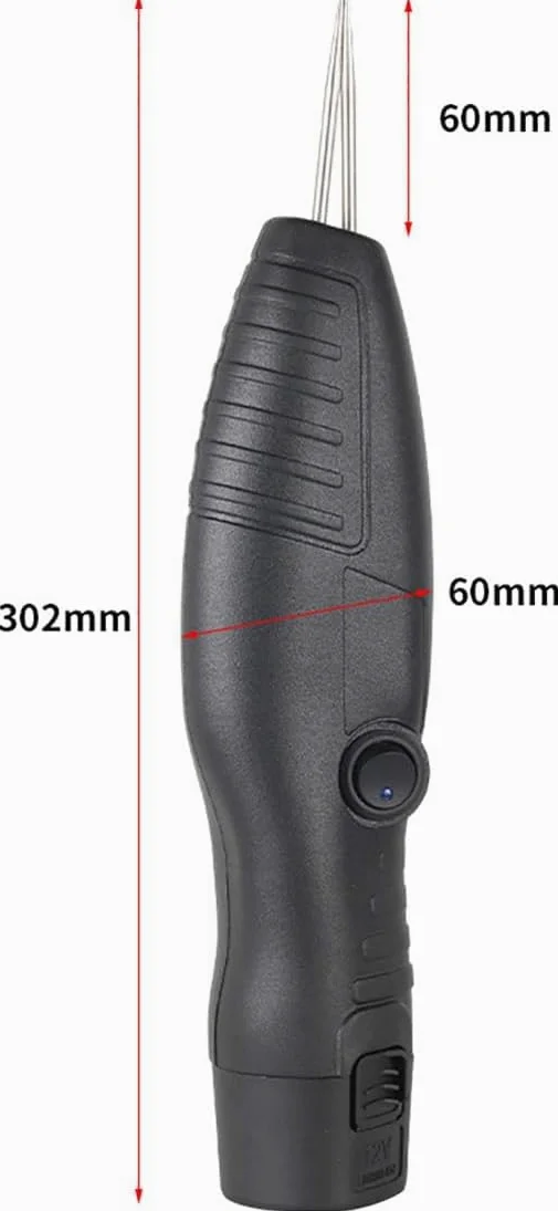 Máquina recolectora de mano, 9500 r/min, desplumadora de plumas portátil para aves de corral, pato, ganso, pájaro, pavo