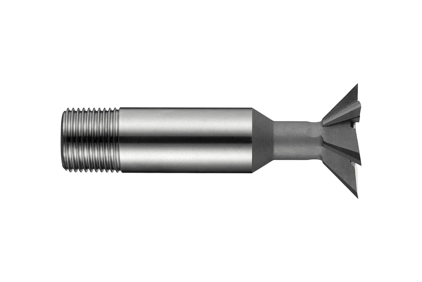 Dormer C8377/8 Series C837 HSS cortador de ranura de cola de milano cortador/fresado, acabado brillante con ángulo de 45 grados, vástago de tornillo, diámetro de corte de 22,23 mm