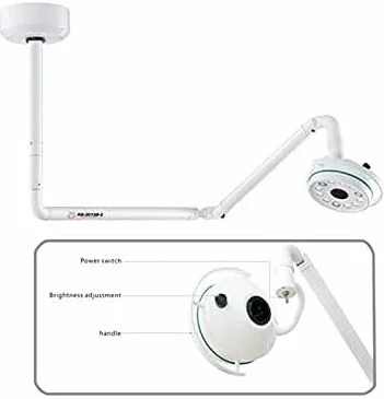 Topchances Lámpara LED de 36 W para cirugía quirúrgica, examen médico, sin sombras, CE
