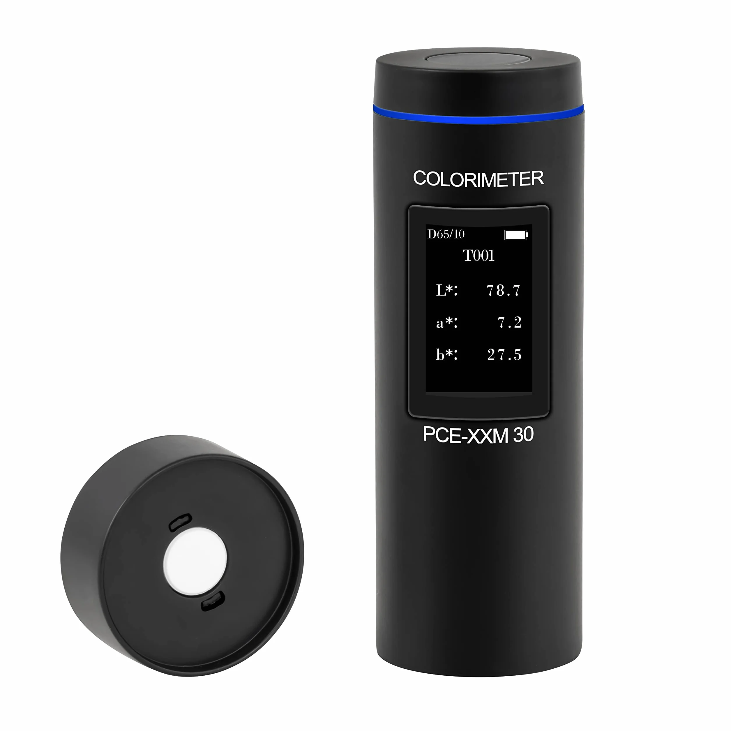 Telescopio PCE-XXM 30 con interfaz Bluetooth, rango de color CIE-LAB, CIE-LCh, HunterLab, CIE-Luv, XYZ, RGB