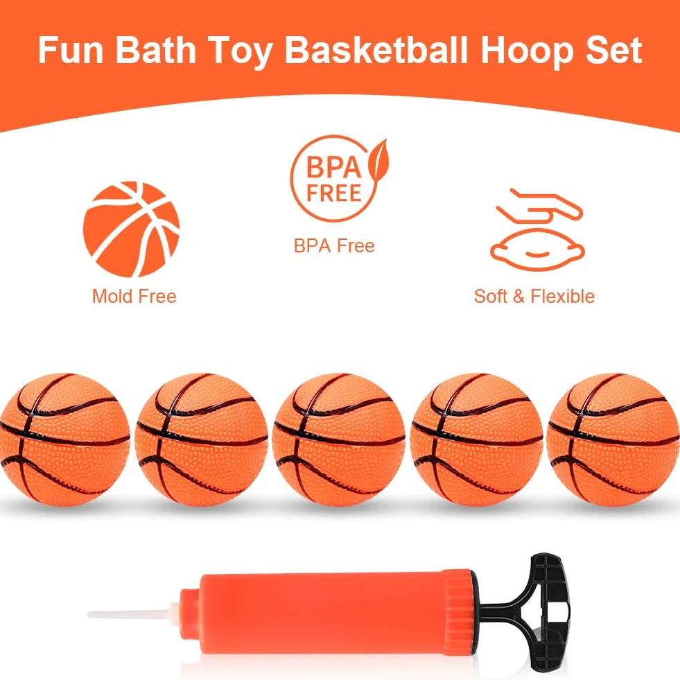 Vicloon Canasta Baloncesto Infantil, Aro Baloncesto Interior Exterior Pared, Juego Deportivo para Niños 5-10 Años
