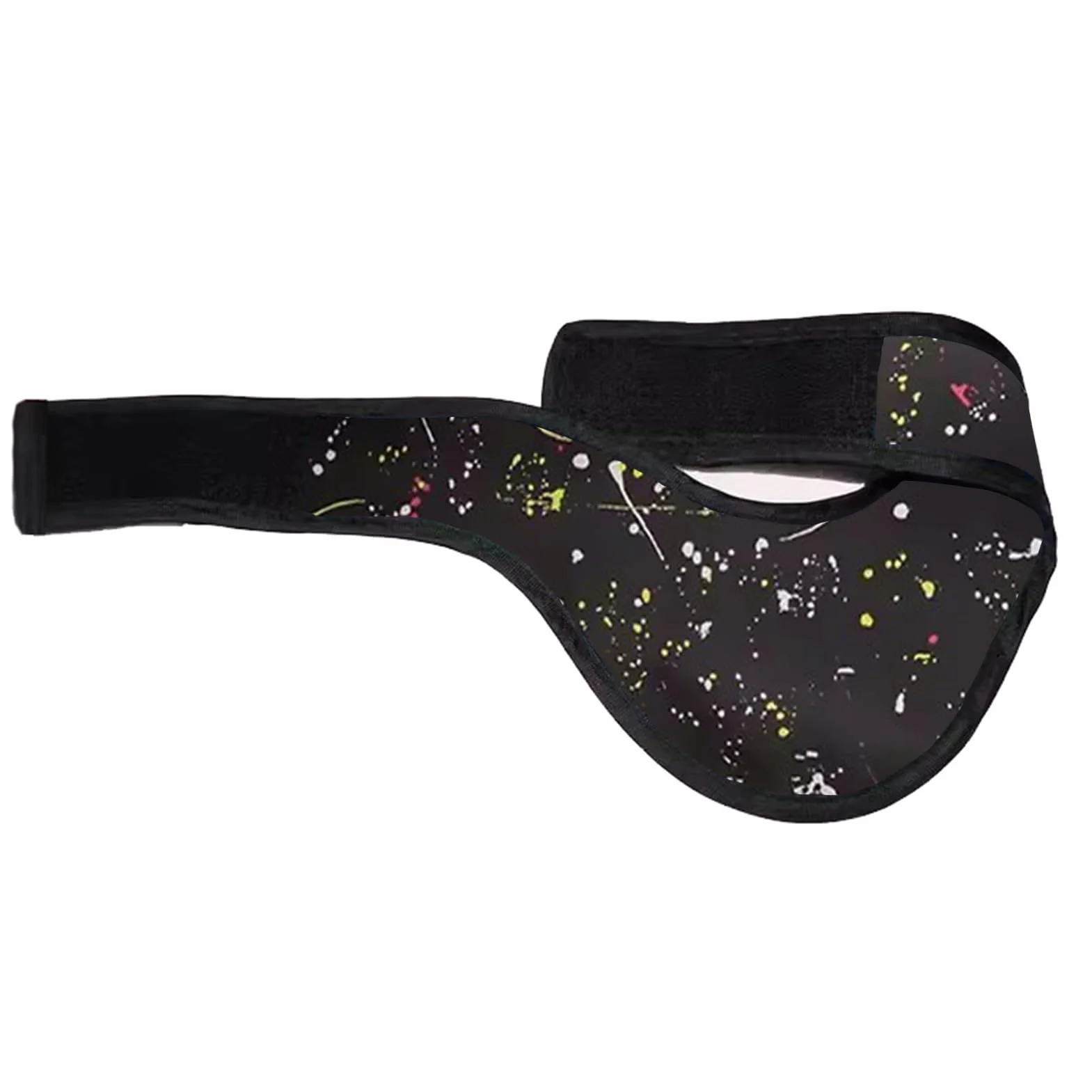 Delantal de Plomo Cubierta Protectora para Tiroides 0,5 mmPb Negro