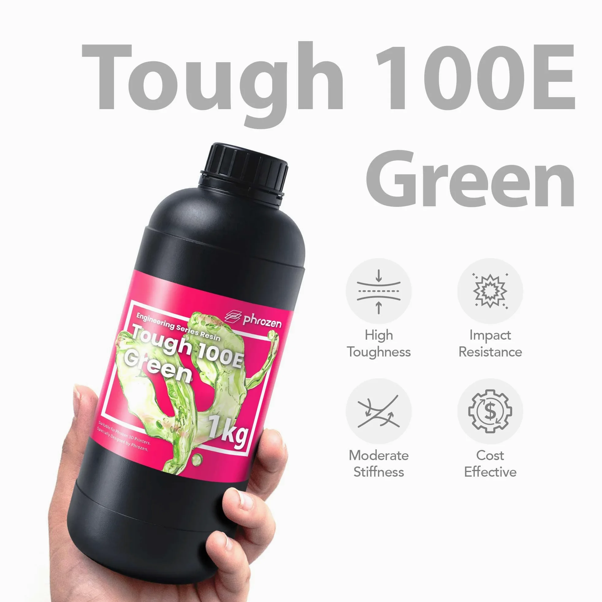Engineering Series Resin – Tough 100E, Green