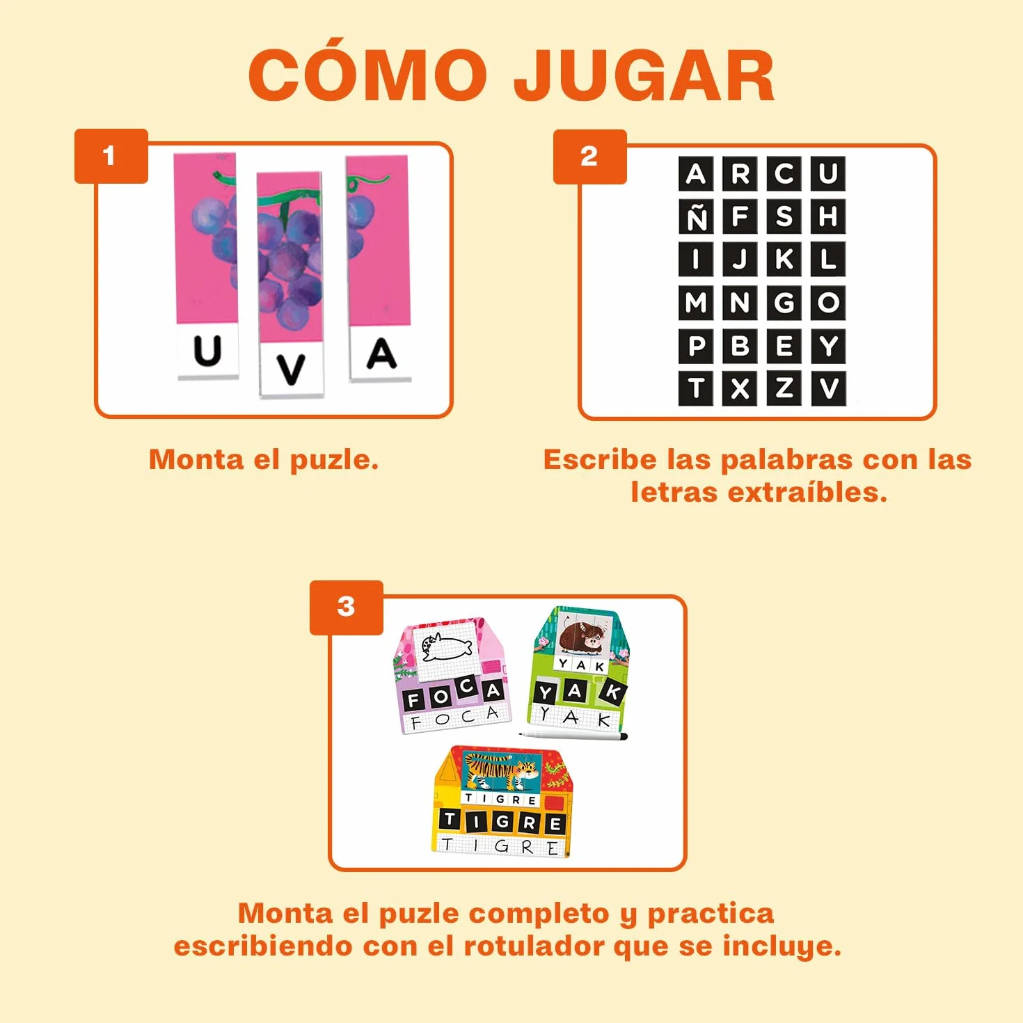 Headu Laboratorio de Escritura Montessori Juegos Infantiles para Niños 3 Años Aprende a Leer y Escribir Pictogramas Autismo Español