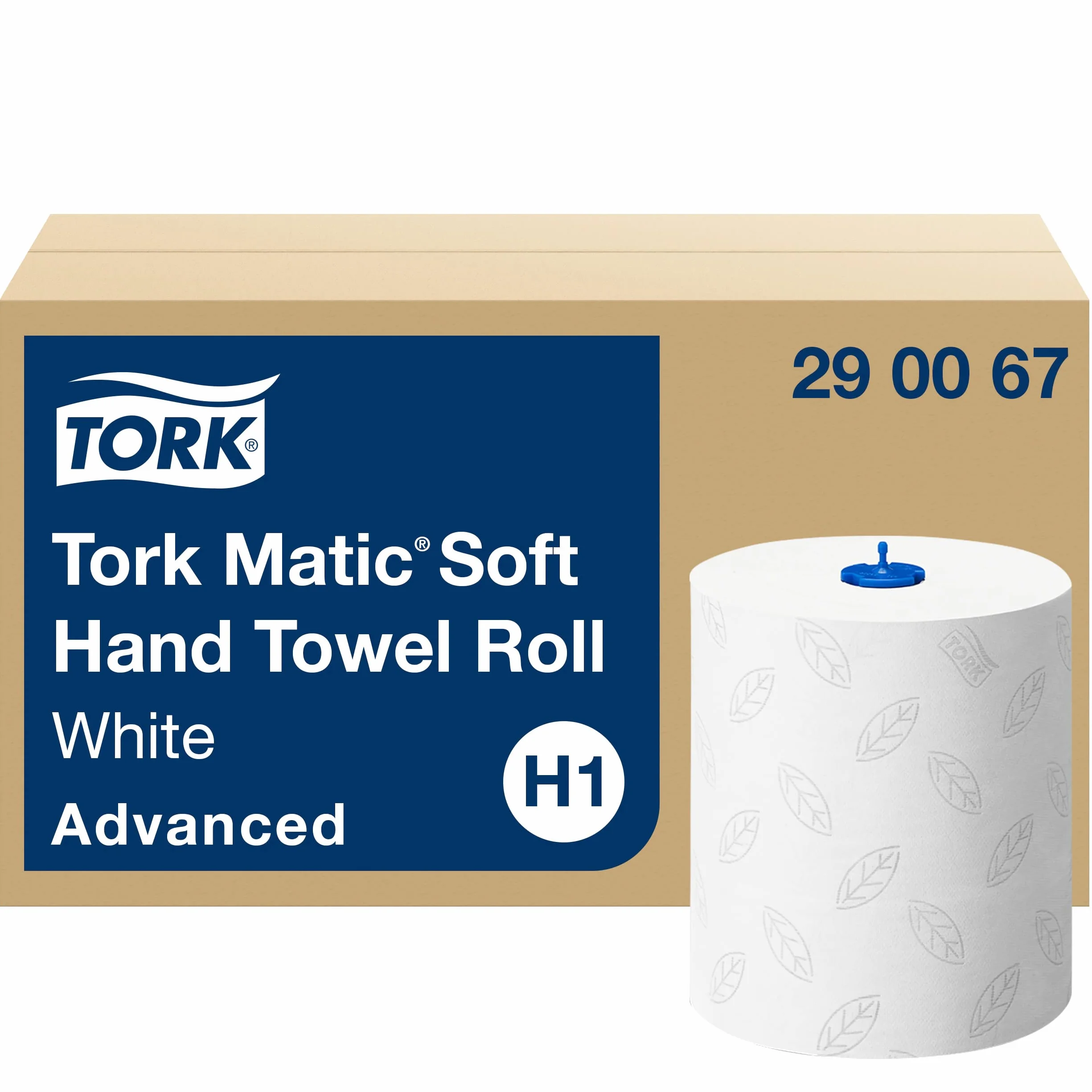 Tork Matic Blanco - Toalla de papel (210 mm, 150 m, 19 cm, 1,31 kg, 388 mm, 588 mm)