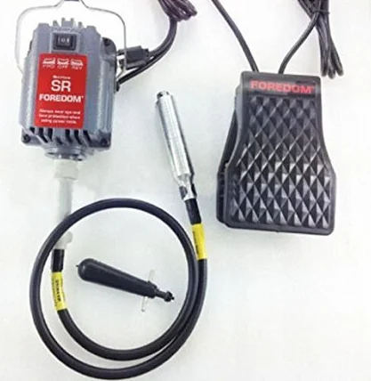 Foredom S-R Molinillo de eje flexible 220V 230W 4mm para joyería
