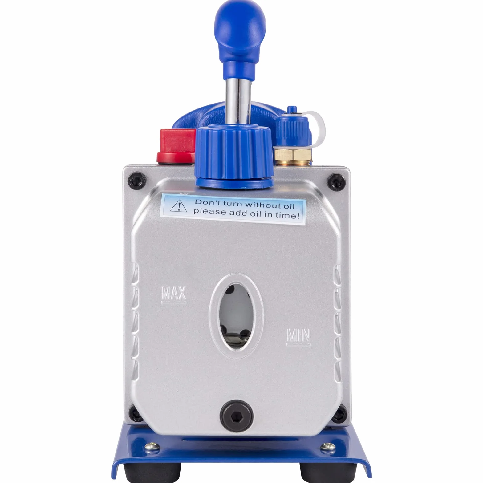 VEVOR 3 CFM 1/4HP HVAC Bomba de Vacio con Manómetros Diagnósticos
