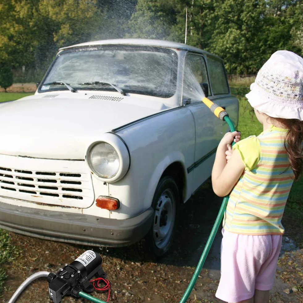 Bomba de Agua de Diafragma Autocebante Alta Presión 12V 116PSI