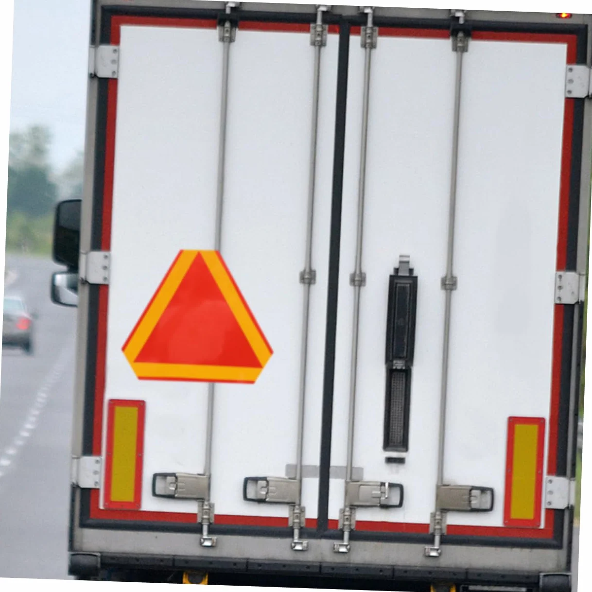 Juego de 3 Señales Triangulares Reflectantes de Seguridad Vial para Coche