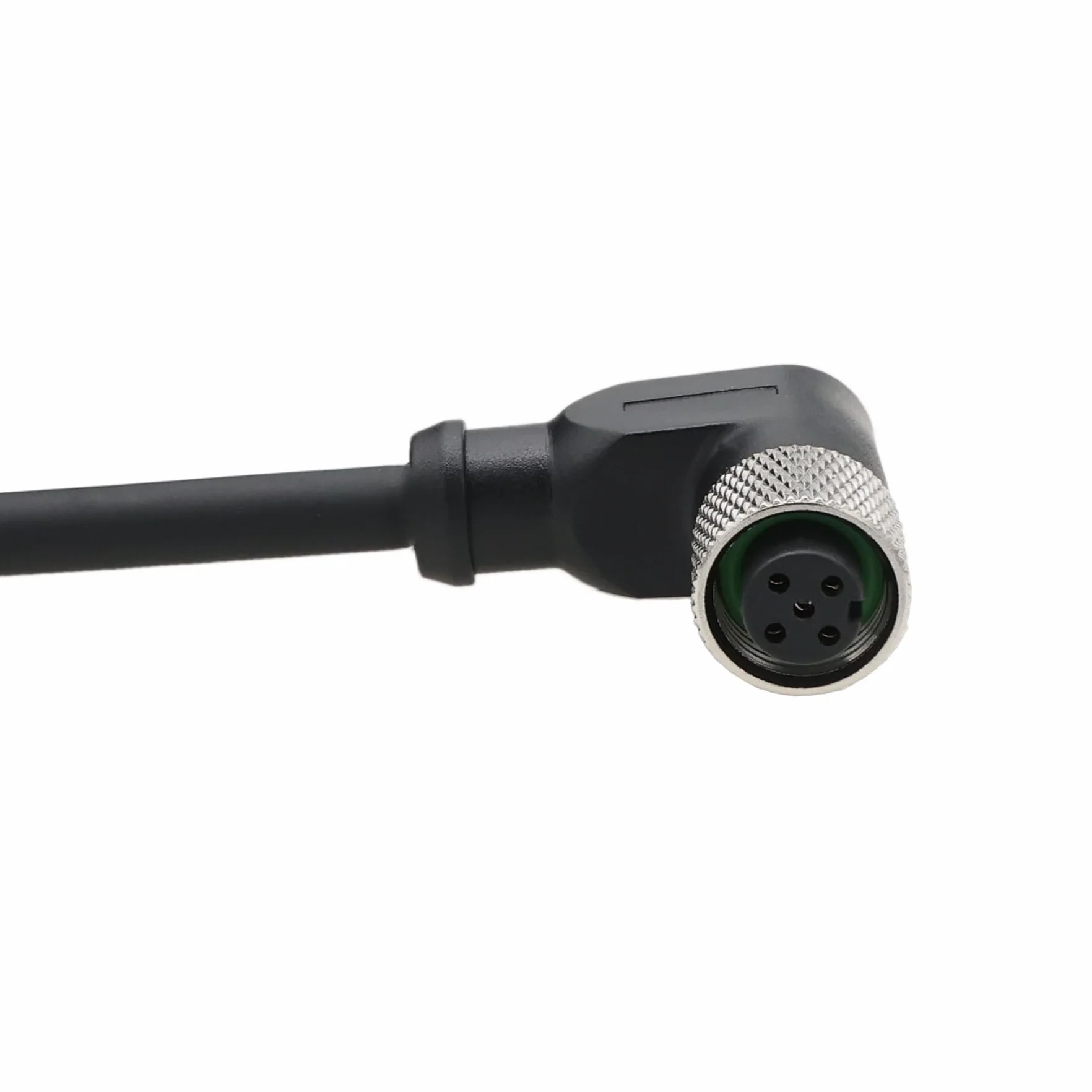 HangTon Cable M12 A codificado 5 pines hembra a cable desnudo 2M sensor actuador