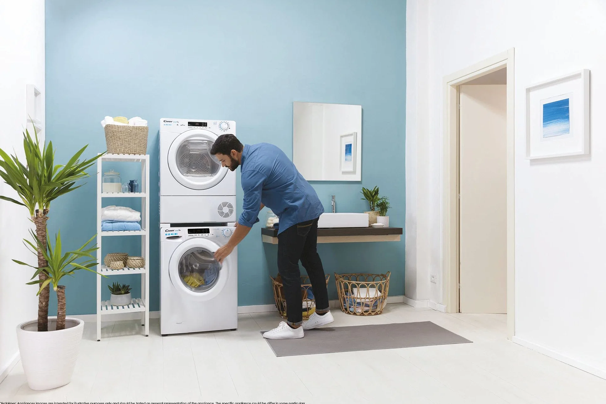 Candy Smart Pro Secadora 10KG Bomba Calor WiFi Blanco