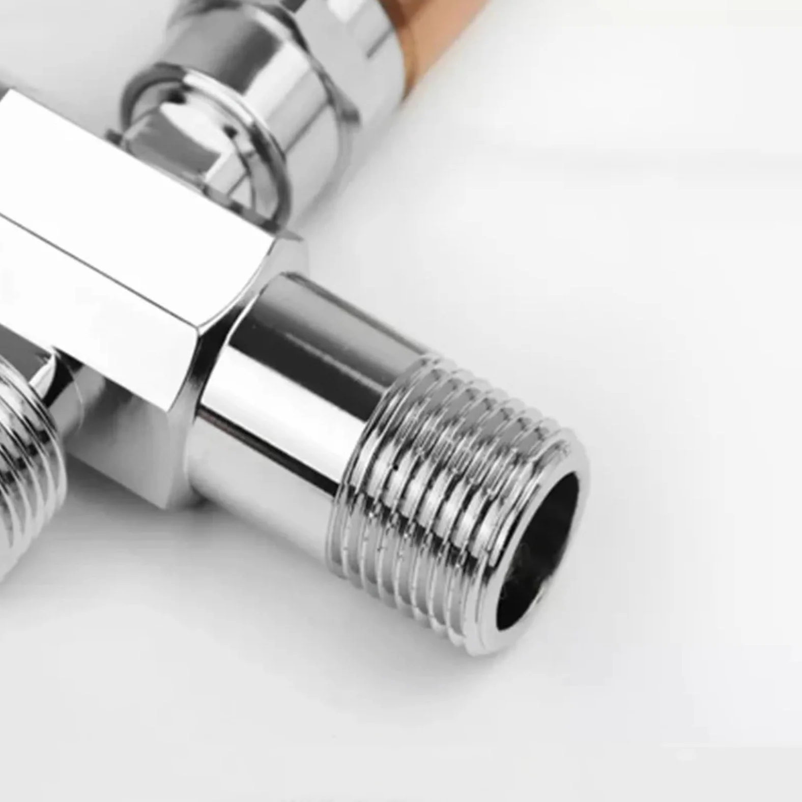 1 Unidad de eliminador de Golpe de ariete doméstico con válvula Triangular de Golpe de ariete con absorción de Agua, Interruptor de válvula de retención unidireccional de Cobre.