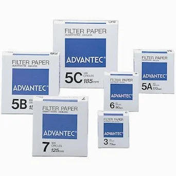 Advantec n0315.0 cm grado 3 ashless cuantitativos filtros, 5 – 10 um, 15 cm; 100/PK